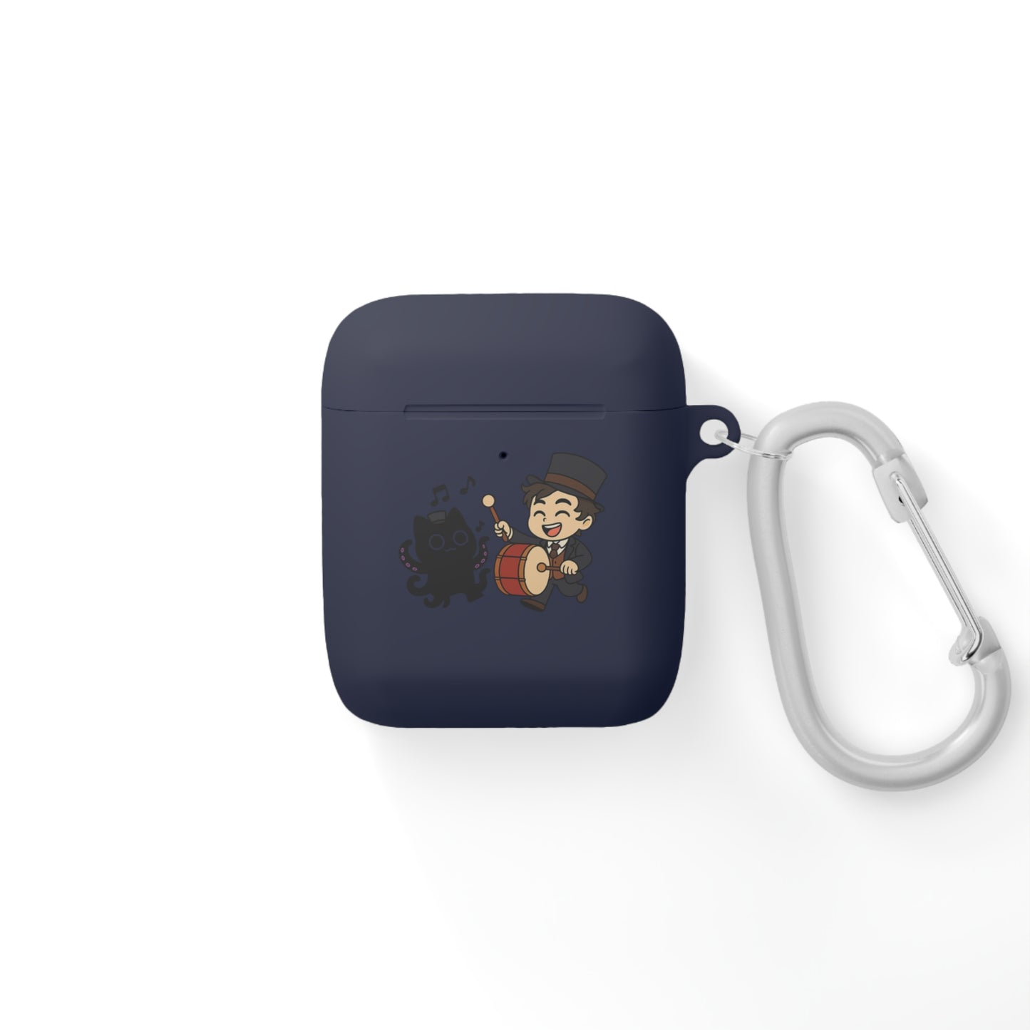 Cat & Musician AirPods Case