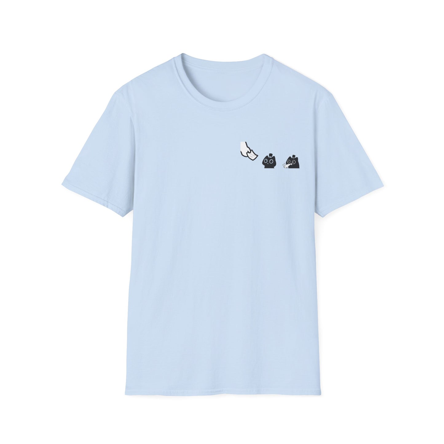 Unisex Cat Paper T-Shirt