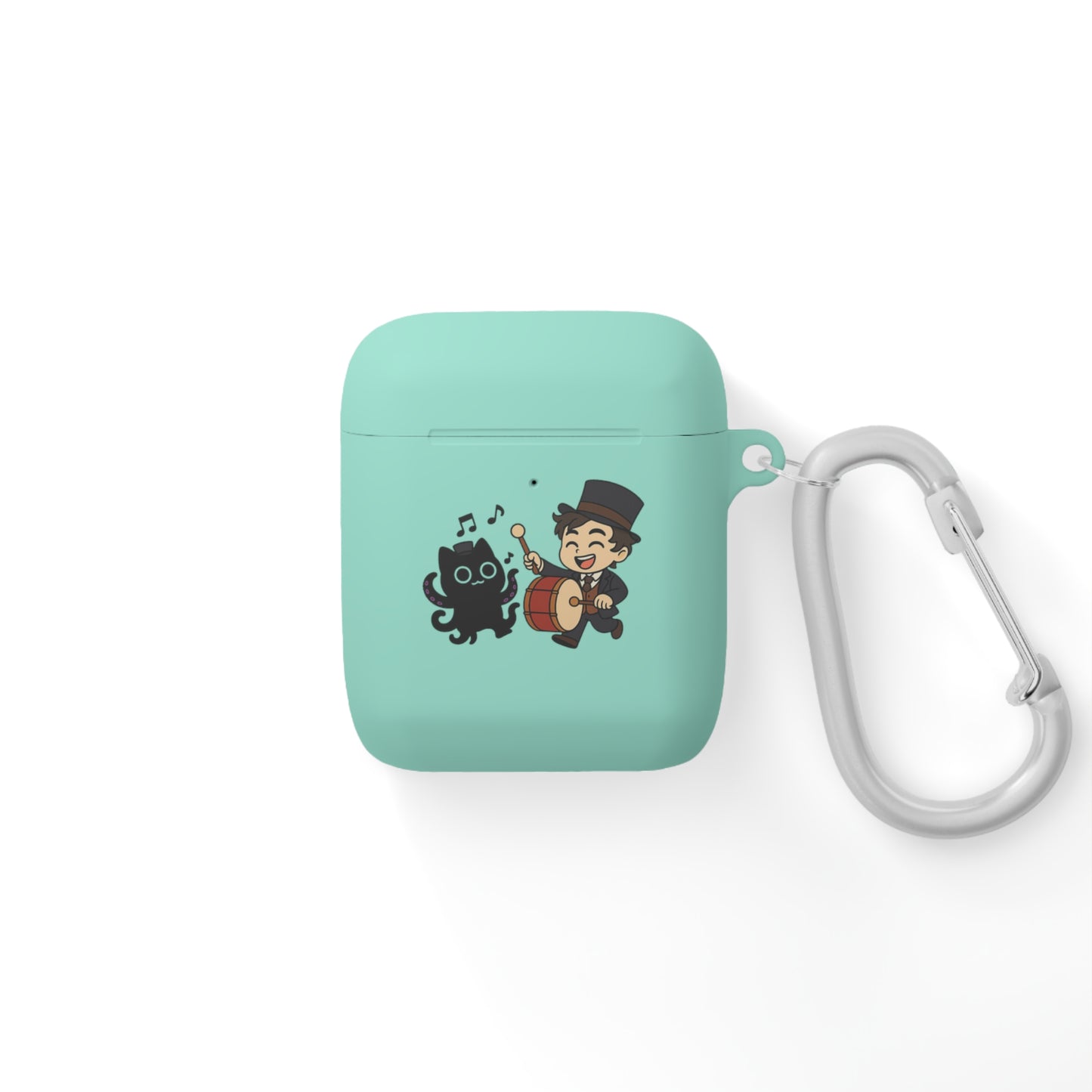 Cat & Musician AirPods Case