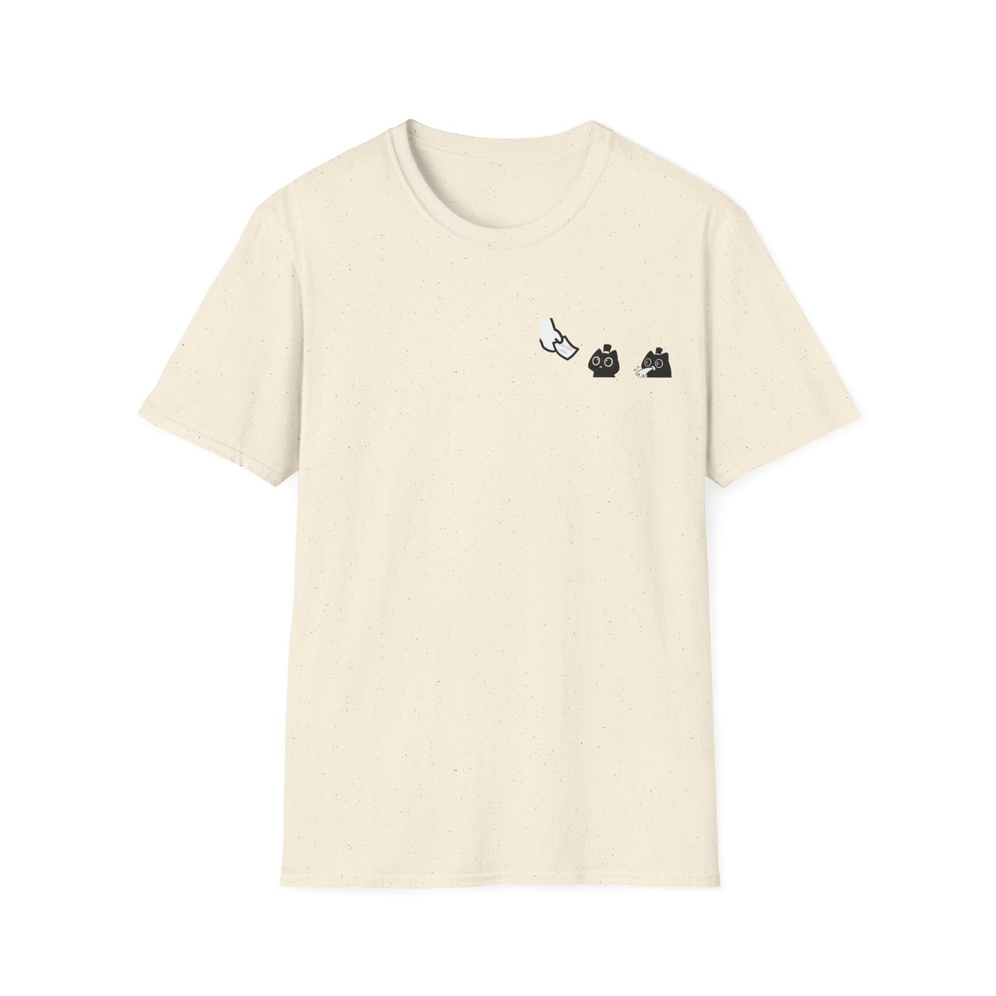 Unisex Cat Paper T-Shirt