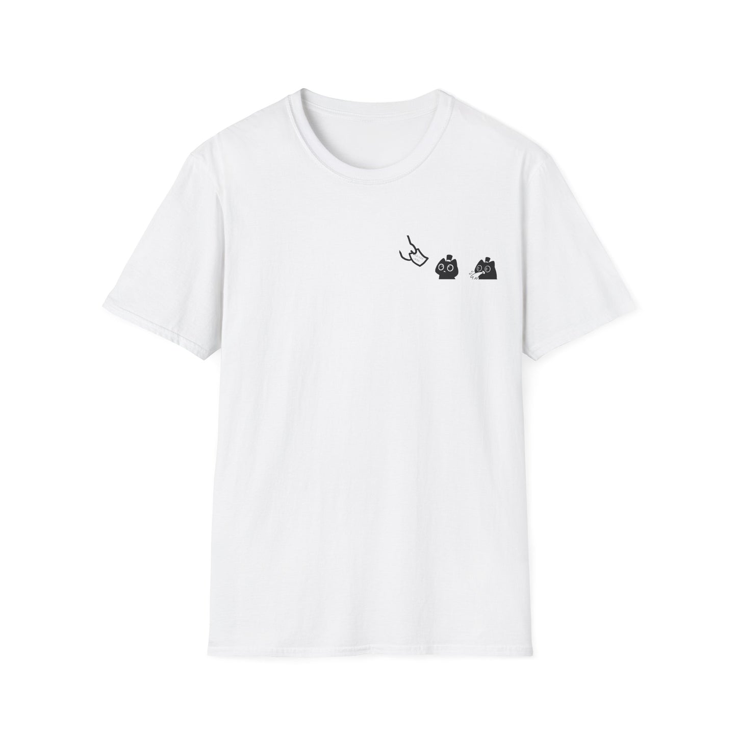 Unisex Cat Paper T-Shirt