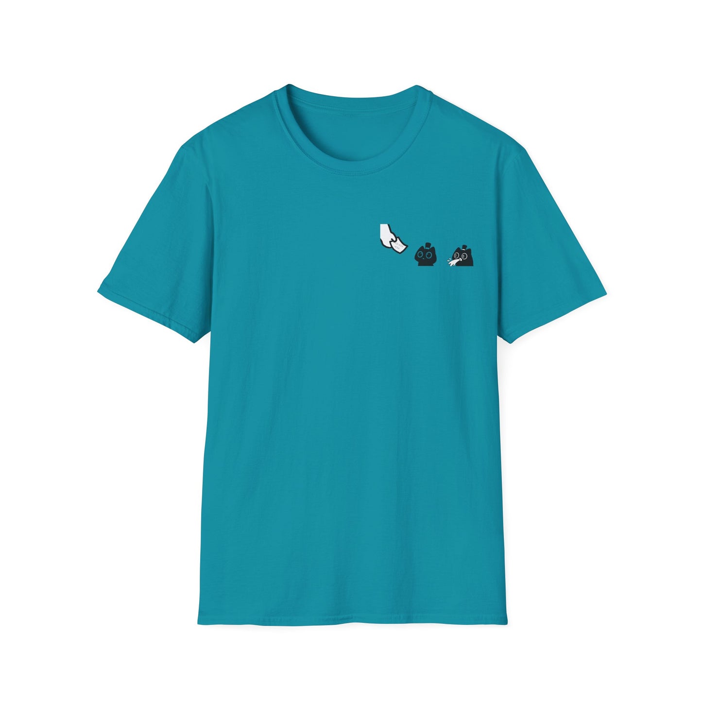 Unisex Cat Paper T-Shirt