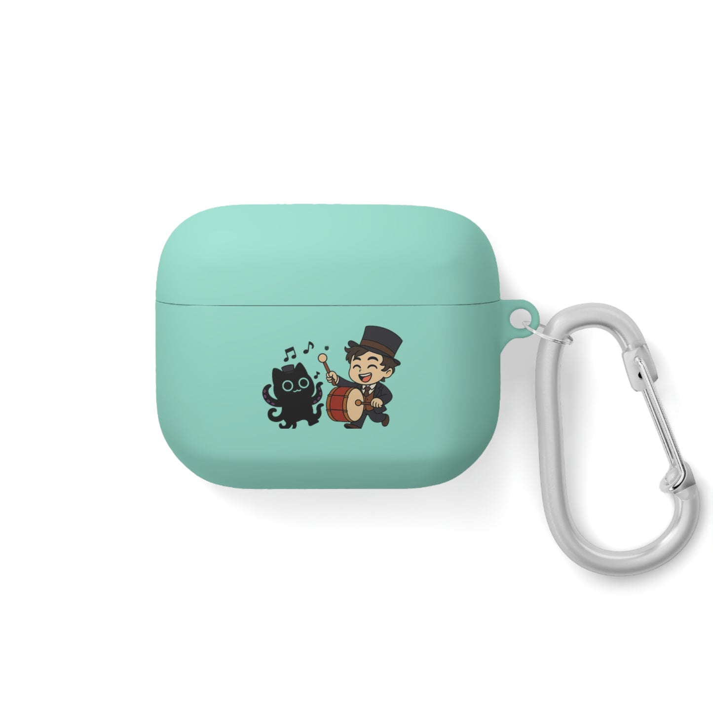 Cat & Musician AirPods Case
