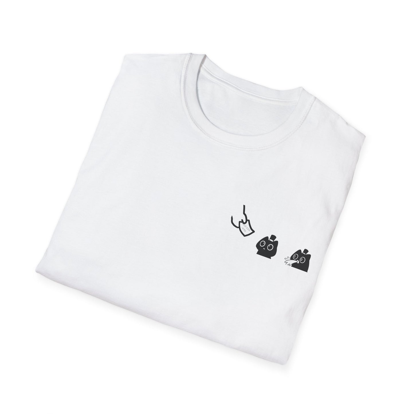 Unisex Cat Paper T-Shirt