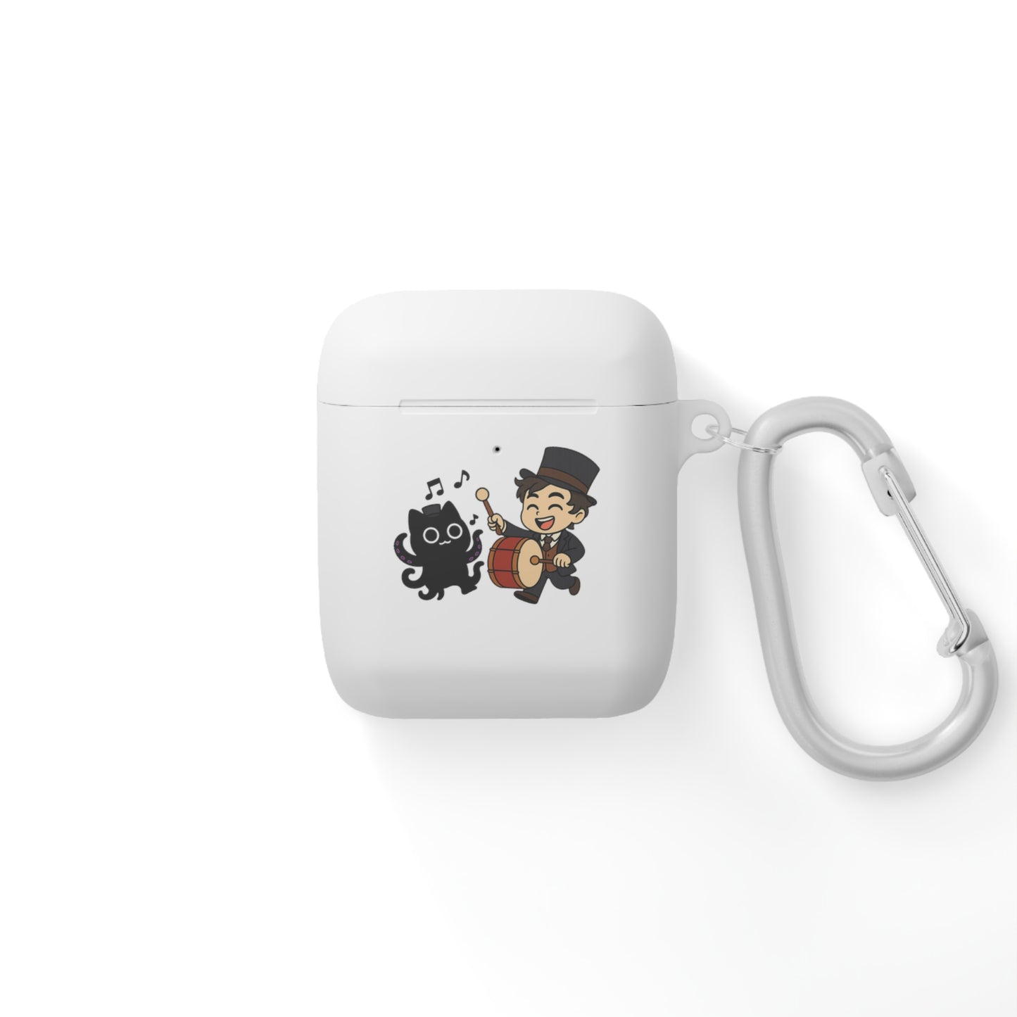 Cat & Musician AirPods Case