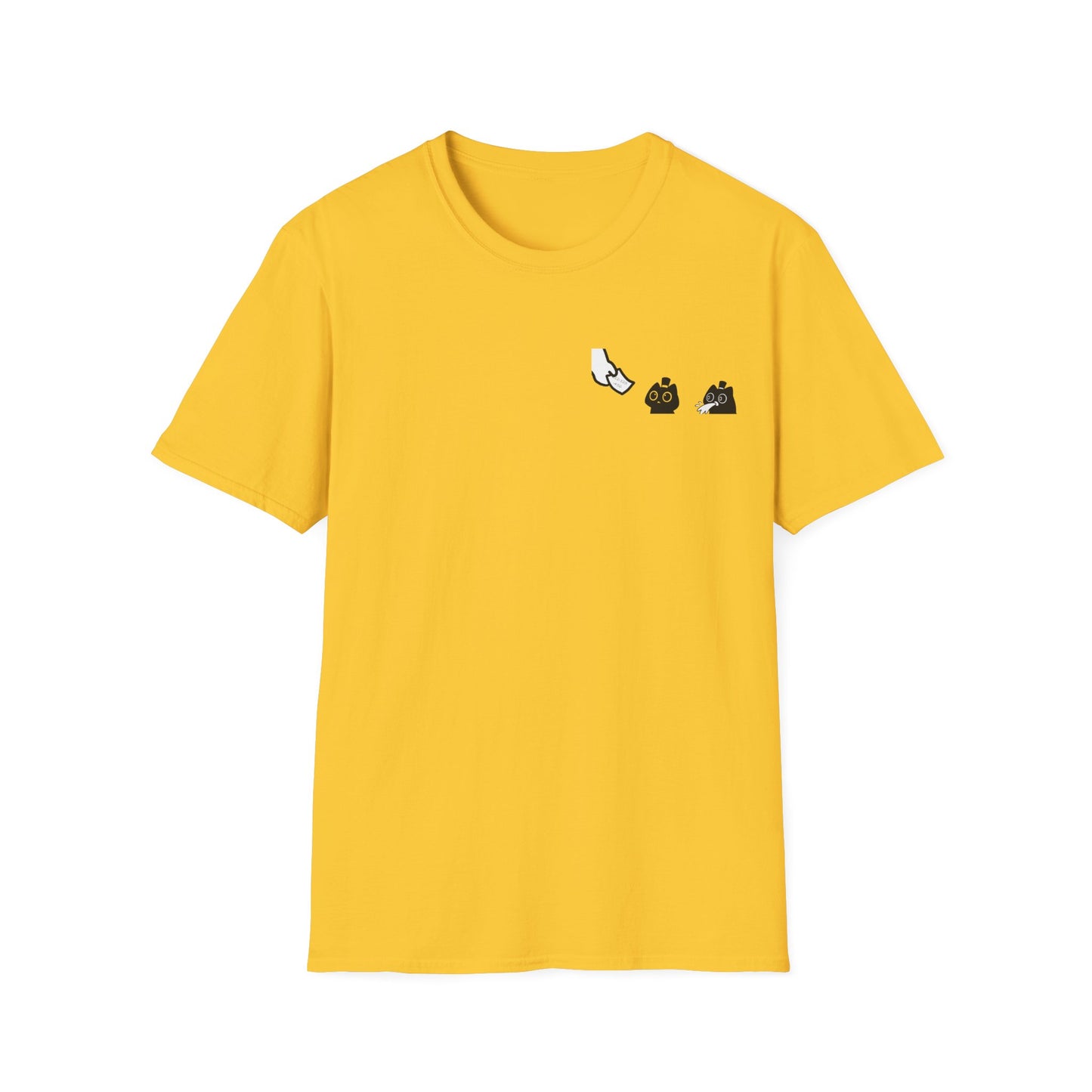 Unisex Cat Paper T-Shirt