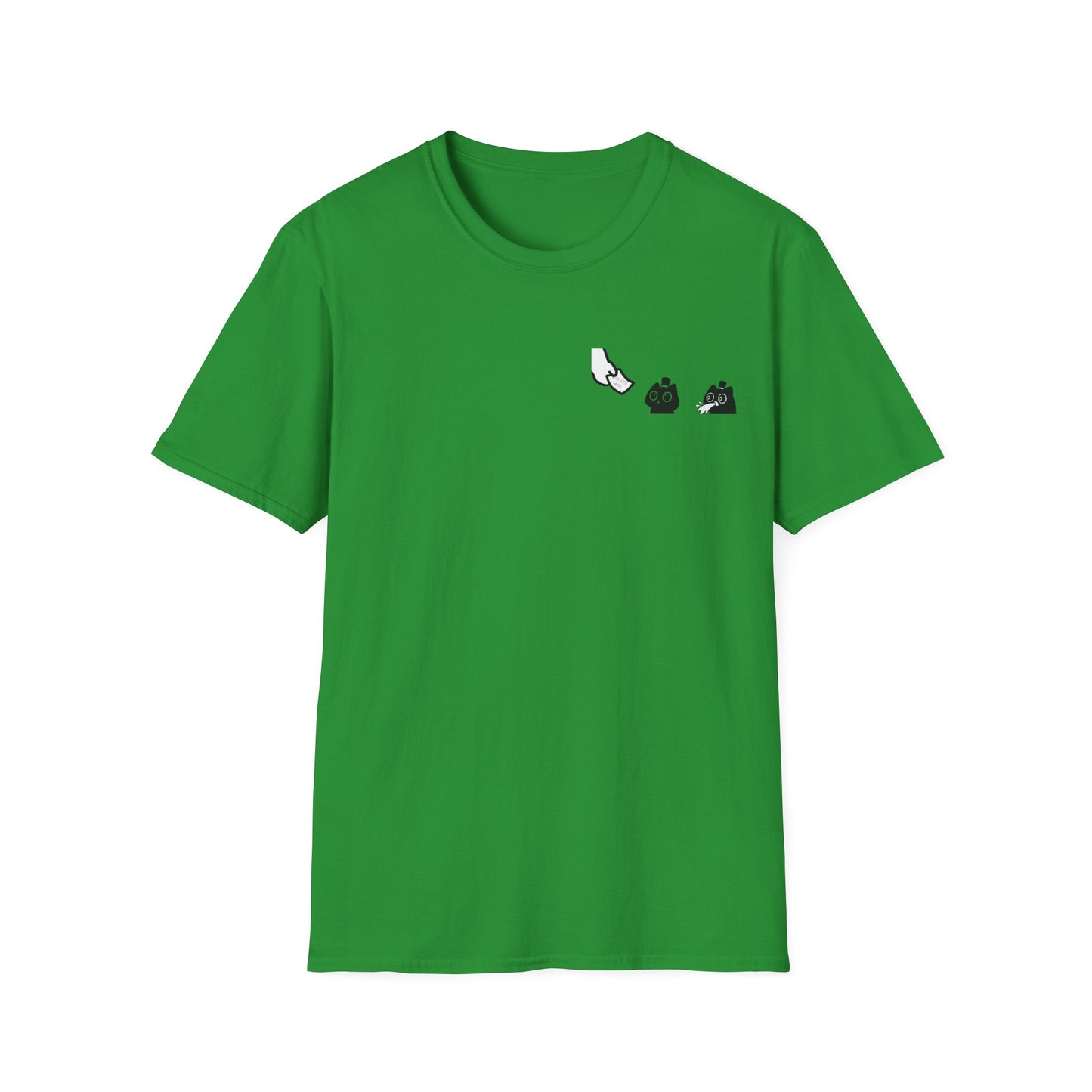 Unisex Cat Paper T-Shirt