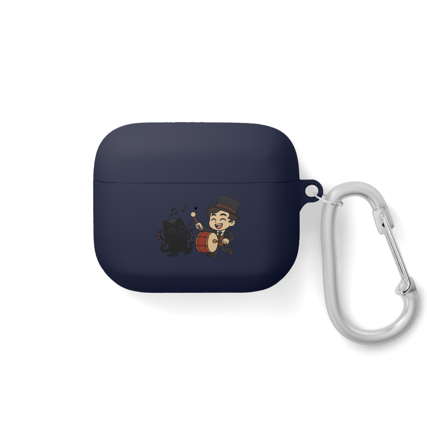 Cat & Musician AirPods Case