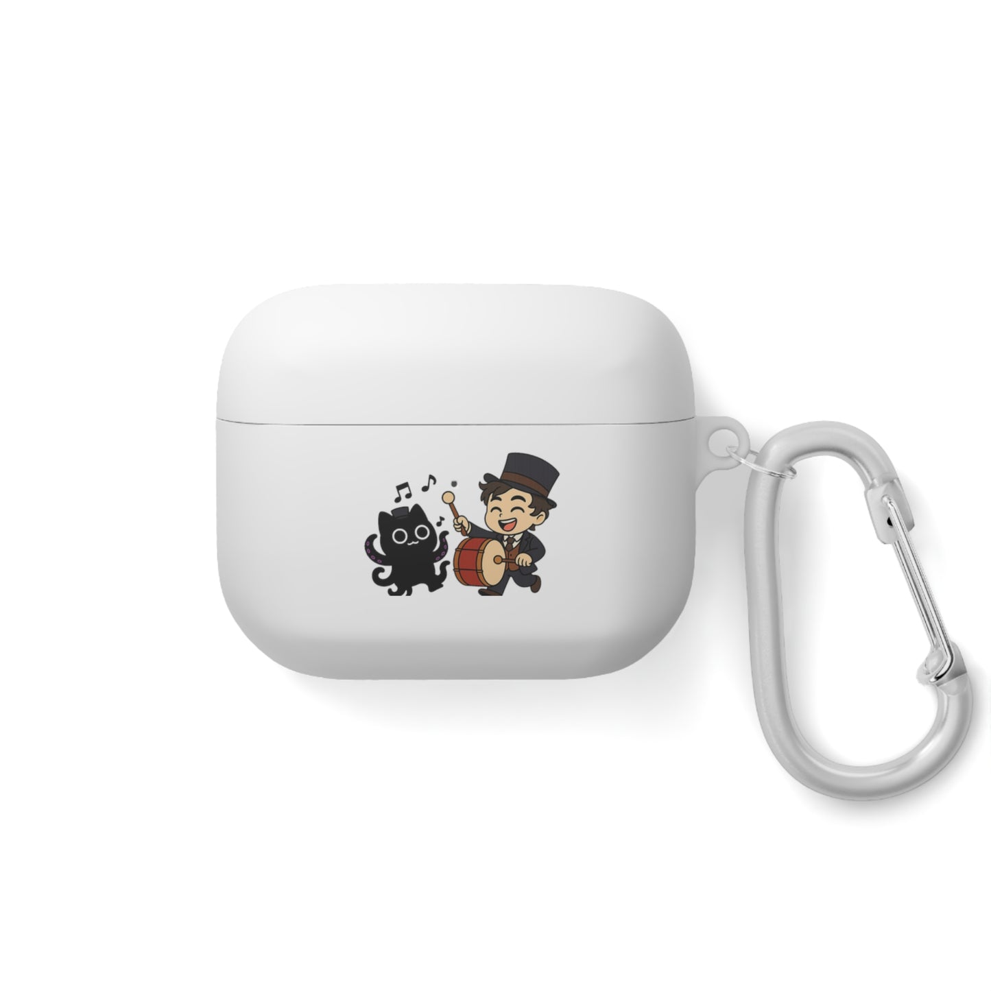 Cat & Musician AirPods Case