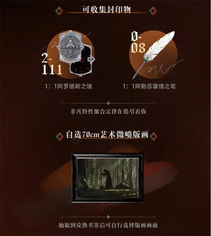 LOTM Tarot Fugue Series Collection Cards Bookmarks