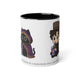 Lord of the Mysteries Cat & Klein Chibi Ceramic Mug - Image 1