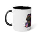Lord of the Mysteries Cat & Klein Chibi Ceramic Mug - Image 3