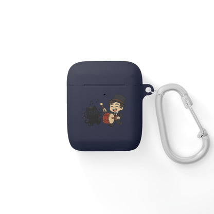Cat & Musician AirPods Case