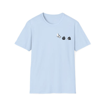 Unisex Cat Paper T-Shirt