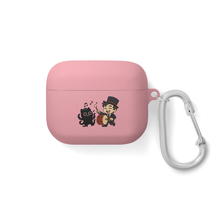Cat & Musician AirPods Case