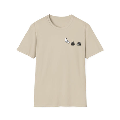 Unisex Cat Paper T-Shirt