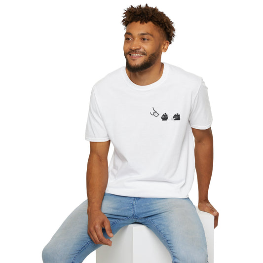 Unisex Cat Paper T-Shirt