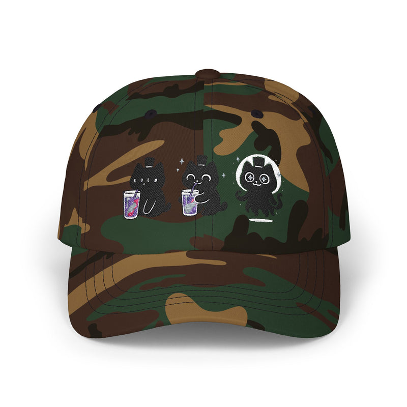 Lord of the Mysteries Cat Trio Embroidered Cap