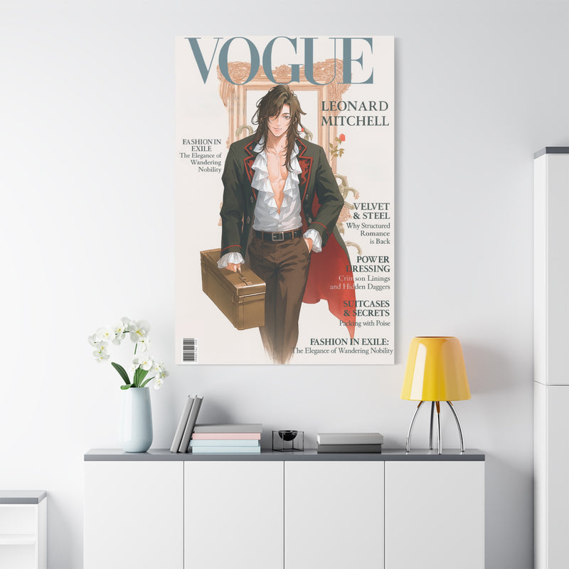 VOGUE: Leonard Mitchell Poster – Fashion in Exile Edition