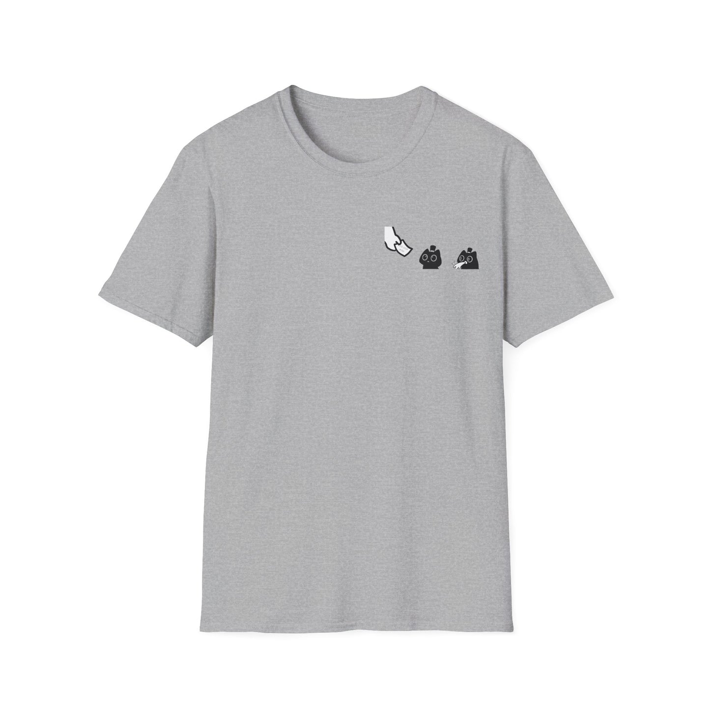Unisex Cat Paper T-Shirt