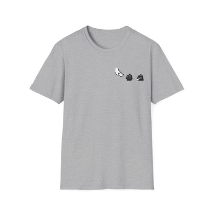 Unisex Cat Paper T-Shirt