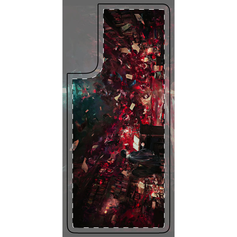 Skin de téléphone Bibliothèque mystique