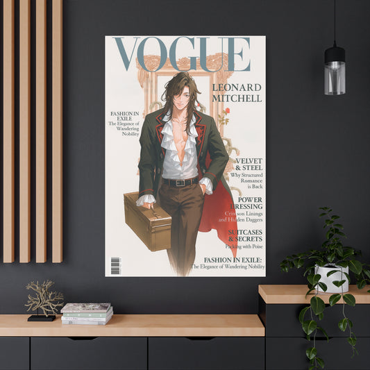 VOGUE: Leonard Mitchell Poster – Fashion in Exile Edition