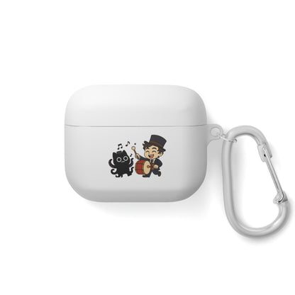 Cat & Musician AirPods Case