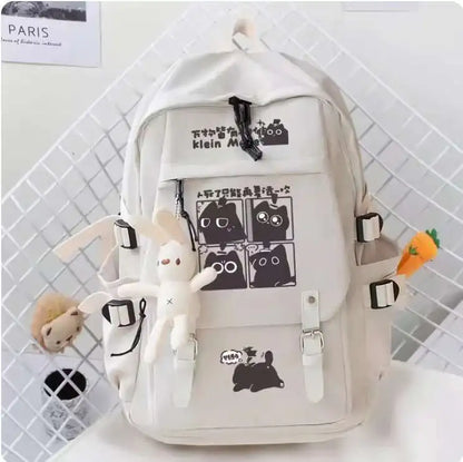 Klein Meow School Backpack – Confused Cat Edition