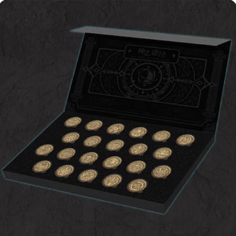 Lord of the Mysteries - Ancient Pathway Tablets & Sefirot Medallion Set